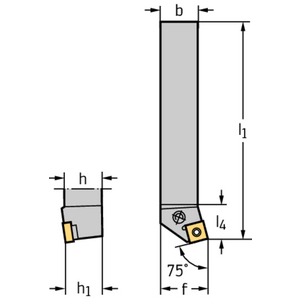 5673284-STELI TORNITURA E SCANALATURA PSKNR2525M12