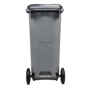 CONTENEUR KOROK 2 ROUES 240L PLASTIQUE GRIS