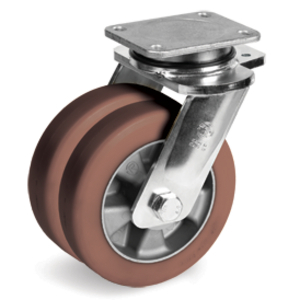 RUOTA 58HT 160X50 POLIURETANO TR-POWERHIGH ALTO SPESSORE NUCLEO ALLUMINIO SUPP ROT. PIASTRA EEG MHD 584674
