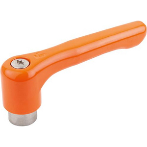 KIPP KLEMHEFBOOM VLAK GR2 M6 ZINK/ RVS ORANJE K0738.2062
