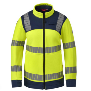 HAVEP DAMES SOFTSHELL JAS HI-VIS 50472 GEEL/BLAUW MT M