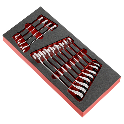 Clé Mixte FACOM 440.7PB 7mm - Clé Oeil 12 Pans Et Fourche Inclinée 15° - Outillage Professionnel