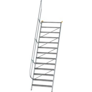 3210034935 Aluminium-Treppe 60 Grad 13 Stufen B 1000 mm