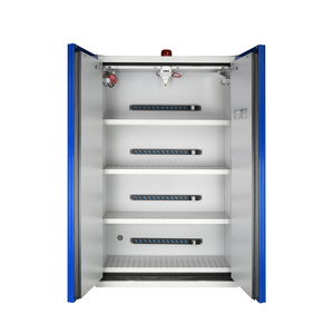 ARMOIRE LITHIUM CF90 2 PORTES L1 PORTES COULEUR BLEUE