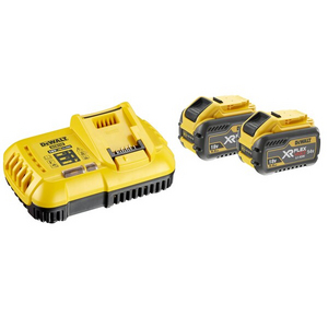 DEWALT XR ACCU STARTERSPAKKET 2X ACCU/SNELLADER DCB118X2-QW