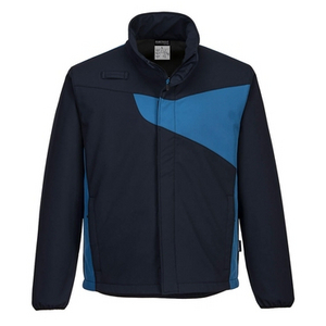 PORTWEST SOFTSHELL JACK PW271 MARINE/KOBALT MT XL