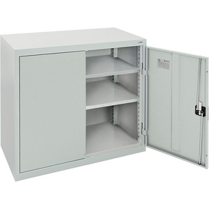 3110012575 Flügeltürschrank 2 Böden 900x1000x500 mm gr