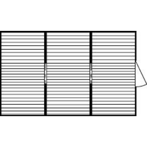 3110030800 Materialcontainer 3-er KOMBI MC 1400