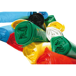 SAC POUBELLE 110L JAUNE 50 MICRONS (CARTON DE 200)