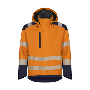 TRANEMO SHELL JACK HI-VIS 430846 ORANJE/MARINE MT 4XL