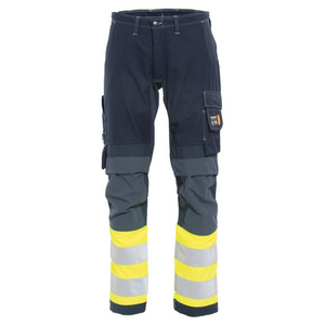 TRANEMO WERKBROEK STRETCH FR 632281 GEEL/MARINE MT C54