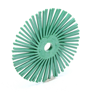 400 SPAZZOLE RADIALI CON PERNO A FILO ABRASIVO CURVO TIPO C RB-ZB DIAMETRO 76,2MM P.N. 30129 BLU 7000028532