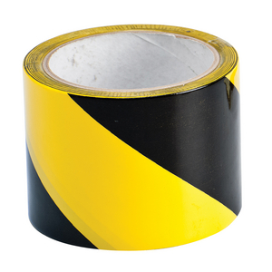 ROTOLO NASTRO SEGNALETICO â GIALLO/NERO 255313 255313