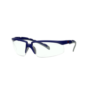 S2001AF-BLU SOLUS 2000 OCCHIALE CON LENTE TRASPARENTE IN PC (AS/AF) STANGHETTE GRIGIO/ROSSO 7100208382