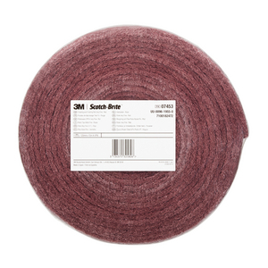 ROULEAU CFRL 125MMX10M A T.FIN ROUGE SCOTCH BRITE