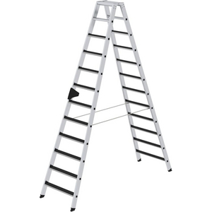 3210031525 Alu-Stehleiter 2x12 St. m. clip-step R13