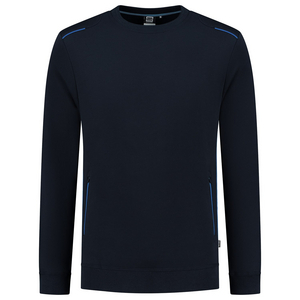 TRICORP SWEATER ACCENT 302703 MARINE/ROYALBLAUW MT 4XL