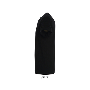 TEE SHIRT IMPERIAL NOIR COL L ROND COTON