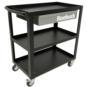 ROEBUCK METAL WAGEN 3 PLANKEN + 1 LADE L845xD465xH878 893471