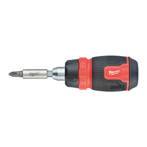 MILWAUKEE SCHROEVENDRAAIER MULTI-BIT 8 IN 1 RATELEND COMPACT