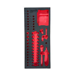 MILWAUKEE LEGE FOAM INLAY DOPPEN 1/4 FOUR FLAT EN BITSET