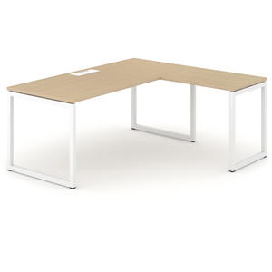 BUREAU NET-O 180X80X74CM-PLAT.CH BLANCHI+TOP ACCESS/PIET. BLANC
