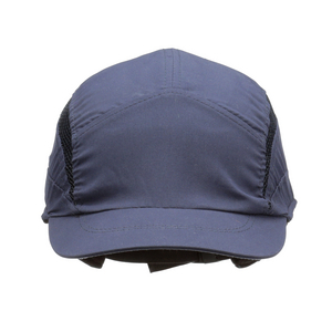CASQUETTE ANTIHEURT BLEU MARINE VISIERE REDUITE 55MM