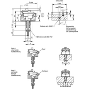 K0644.0205508. Zentrierspanner Form B