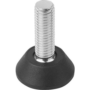 K0674.4708X040 Stellfuss rund D=47, M8X40