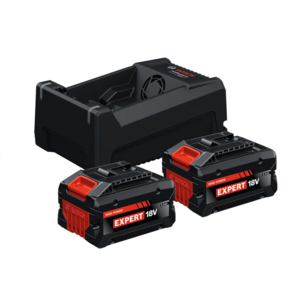 STARTER SET 2XBATTERIE EXPERT 5,5 AH EXBA 18V-50+ 1X CHARGEUR