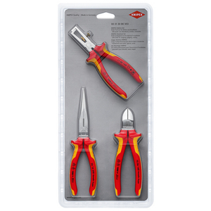 JEU DE PINCE ISOLES 1000V 3 PIECES