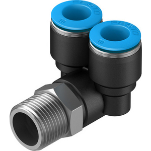 QSYL-3/8-10 Push-in Y-fitting