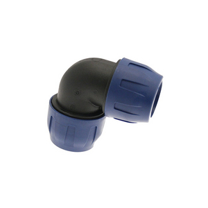 GOMITO A 90 GRADI IN HR-POLYMER COMPOSITE D. 16 MM QLGO90PA016