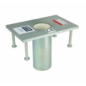BASE DE MAT DE POTENCE POUR FIXATION ENCASTREE AU SOL 3M