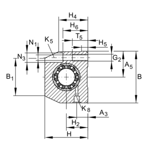 INA KTB 40 B/PP/AS ASGELEIDING