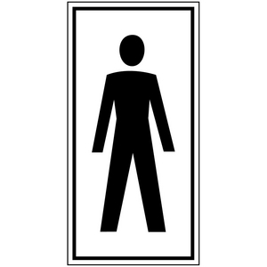 BRADY PICTOGRAM POLYPROP 252566