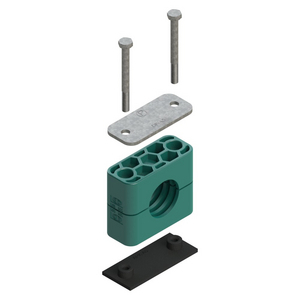 PARKER KLEMBLOK 6MM LICHT RAP3-106