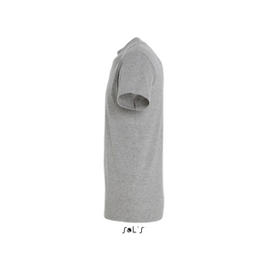 TEE SHIRT REGENT GRIS 1380 T-M COTON MC COL ROND