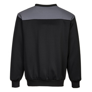 PORTWEST SWEATER PW2 PW273 ZWART/GRIJS MT 3XL