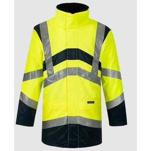 PARKA HV 4 EN 1 ELYSE TM EN R SAFE JF/MARINE