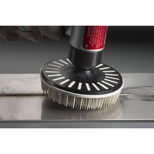 80 SPAZZOLE RADIALI CON PERNO A FILO ABRASIVO CURVO TIPO C MARGUERITE BB-ZS DIAMETRO 50MM - P.N. 629 7000078180
