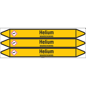 BRADY LEIDINGMERKER HELIUM (37 X 355) CARD/ 3 MERKERS