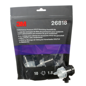 3M KIT DI RICAMBIO TESTINE DI SPRUZZATURA PER PISTOLA HVLP AD ALTE PRESTAZIONI 7100206005