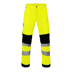 HAVEP WERKBROEK HI-VIS 80574 FLUO GEEL/CHARCOAL MT 62