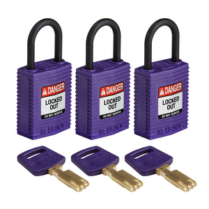 BRADY SAFEKEY HANGSLOT CPT-PRP-25PL-KA3PK (PK=3ST)