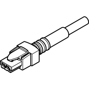 566666-CONNETTORE CON CAVO NEBV-HSG2-P-0.5-N-LE2