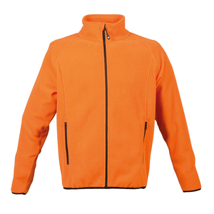 PILE ZIP LUNGA METZ ARANCIONE 993085 # M ORANGE