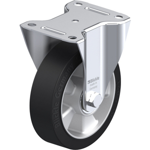ROULETTE FIXE 350KG D.160MM AC BAND.CAOUT 50MM MOY BILLE