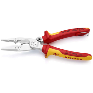 KNIPEX INSTALLATIETANG ELEKTRO 13 96 200 T BK