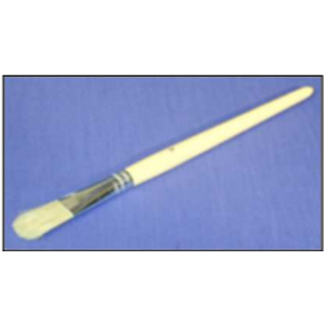 PINCEAU RACCORD SOIE N. 4 LARG.6 MANCHE BOIS NATUREL